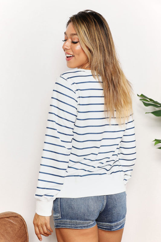 Libby Striped Sweatshirt