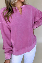 Load image into Gallery viewer, Berkley Notched Dropped Shoulder Sweatshirt
