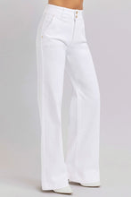 Load image into Gallery viewer, RISEN Tummy Control Double Button Wide Leg Jeans
