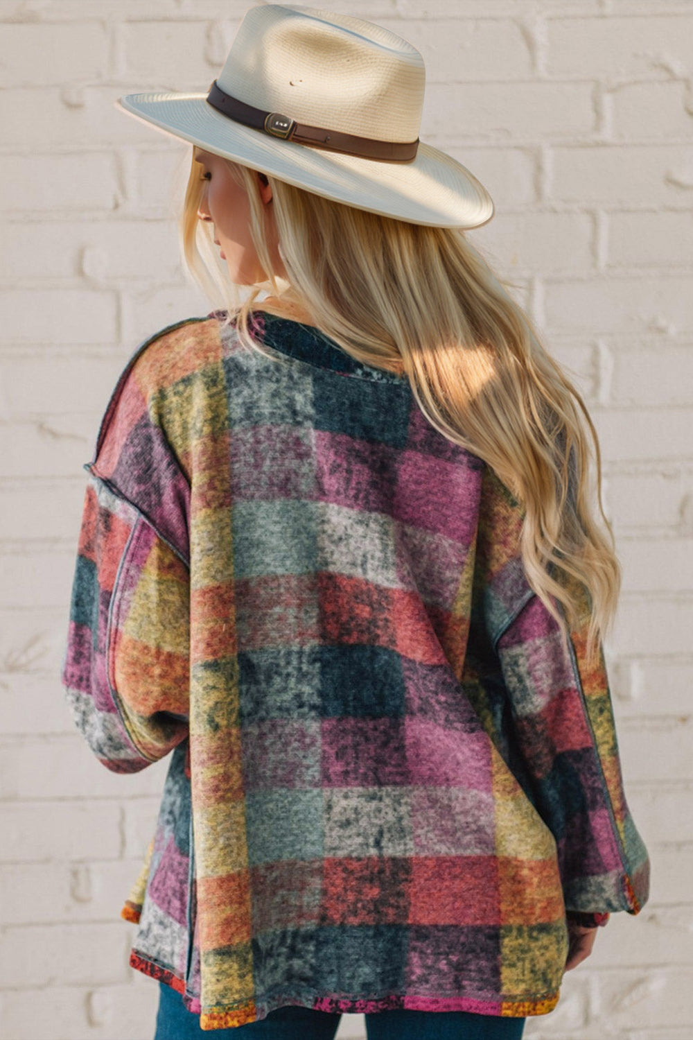 Allyson Exposed Seam Shacket