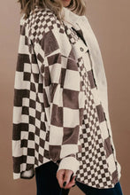 Load image into Gallery viewer, Oneida Checkered Button Up Long Sleeve Jacket
