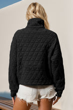 Load image into Gallery viewer, Lilly Half Zip Quilted Sweatshirt
