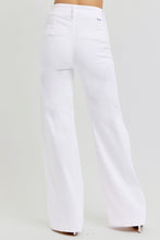 Load image into Gallery viewer, RISEN Tummy Control Double Button Wide Leg Jeans
