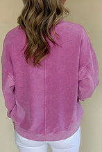 Load image into Gallery viewer, Berkley Notched Dropped Shoulder Sweatshirt
