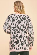 Load image into Gallery viewer, Audrey Leopard Ribbon Tie Front Cardigan
