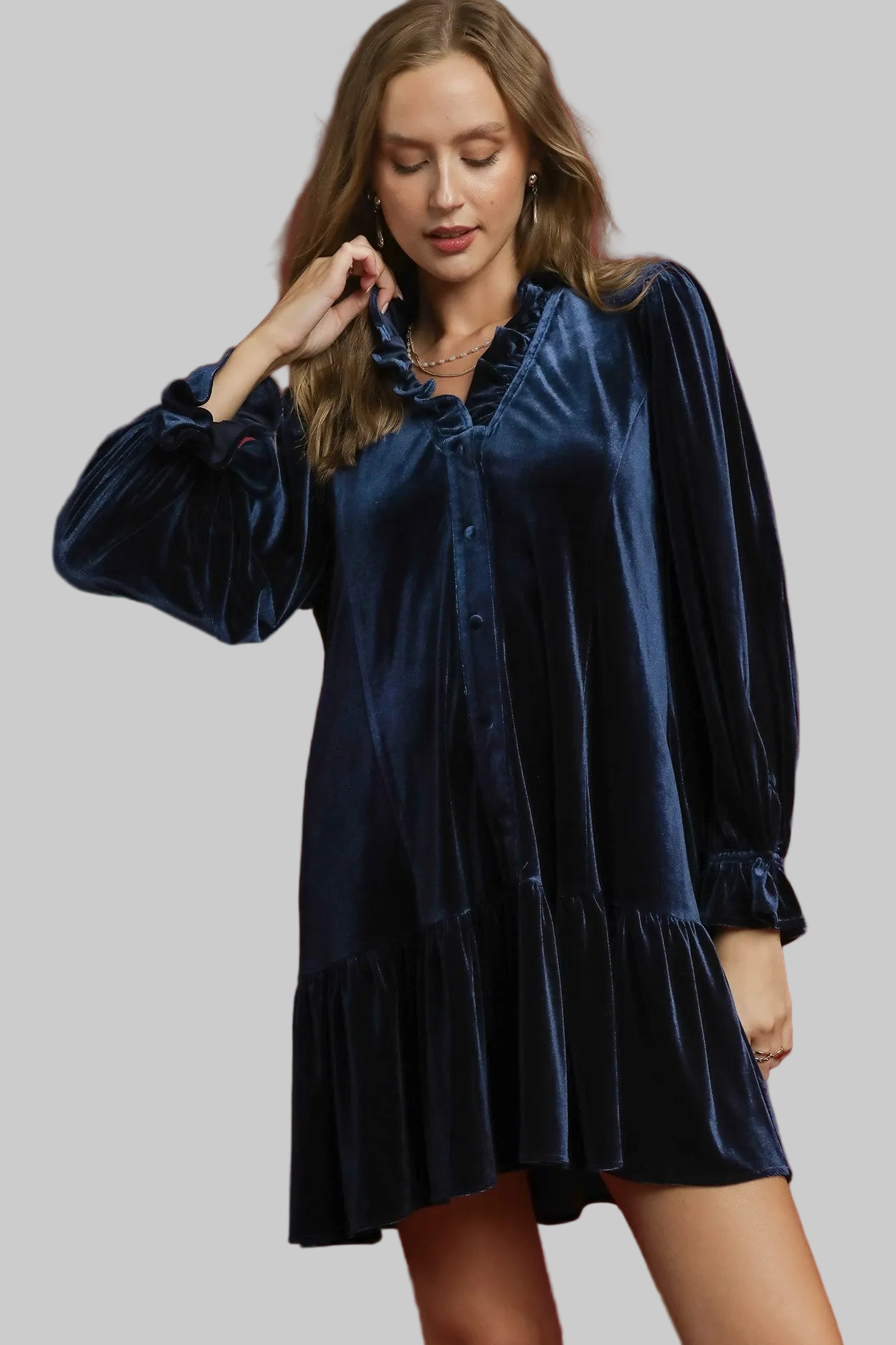 Celia Velvet Mini Dress