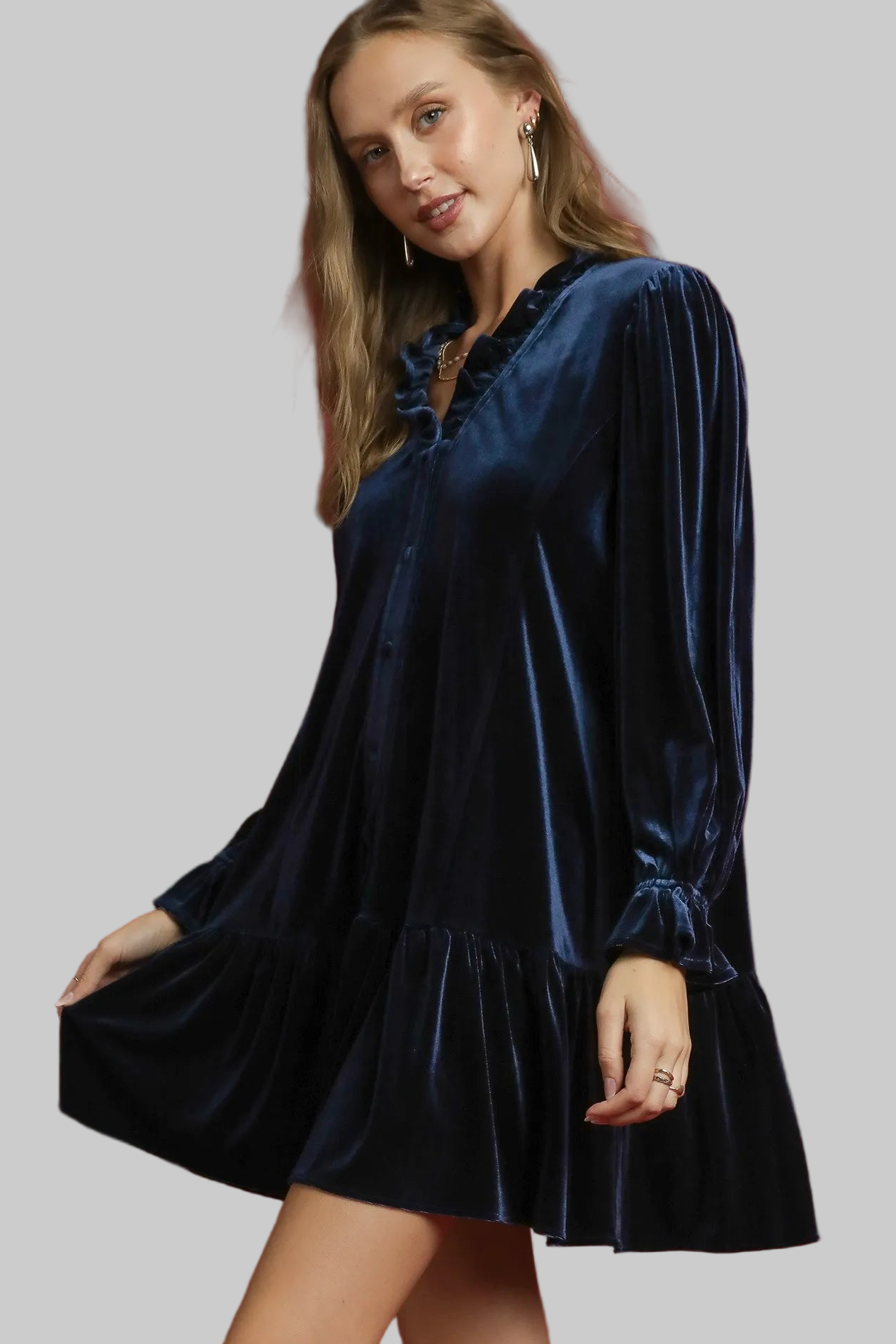 Celia Velvet Mini Dress