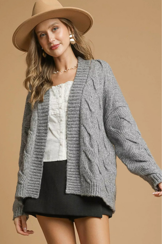Elliston Chunky Cable Knit Cardigan