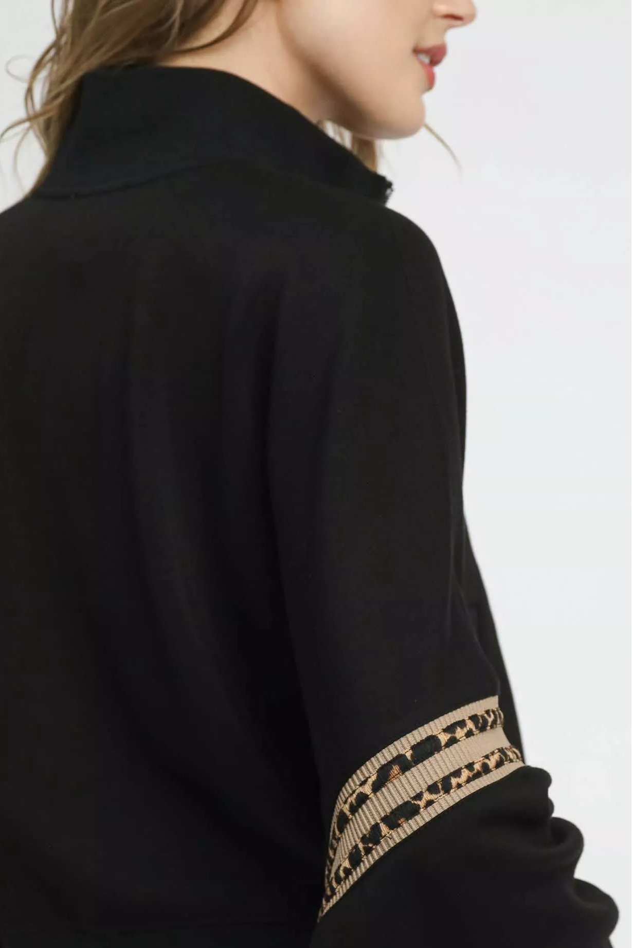 Jordan Zippered Cropped Jacket