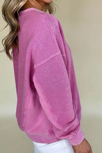 Load image into Gallery viewer, Berkley Notched Dropped Shoulder Sweatshirt
