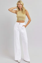 Load image into Gallery viewer, RISEN Tummy Control Double Button Wide Leg Jeans
