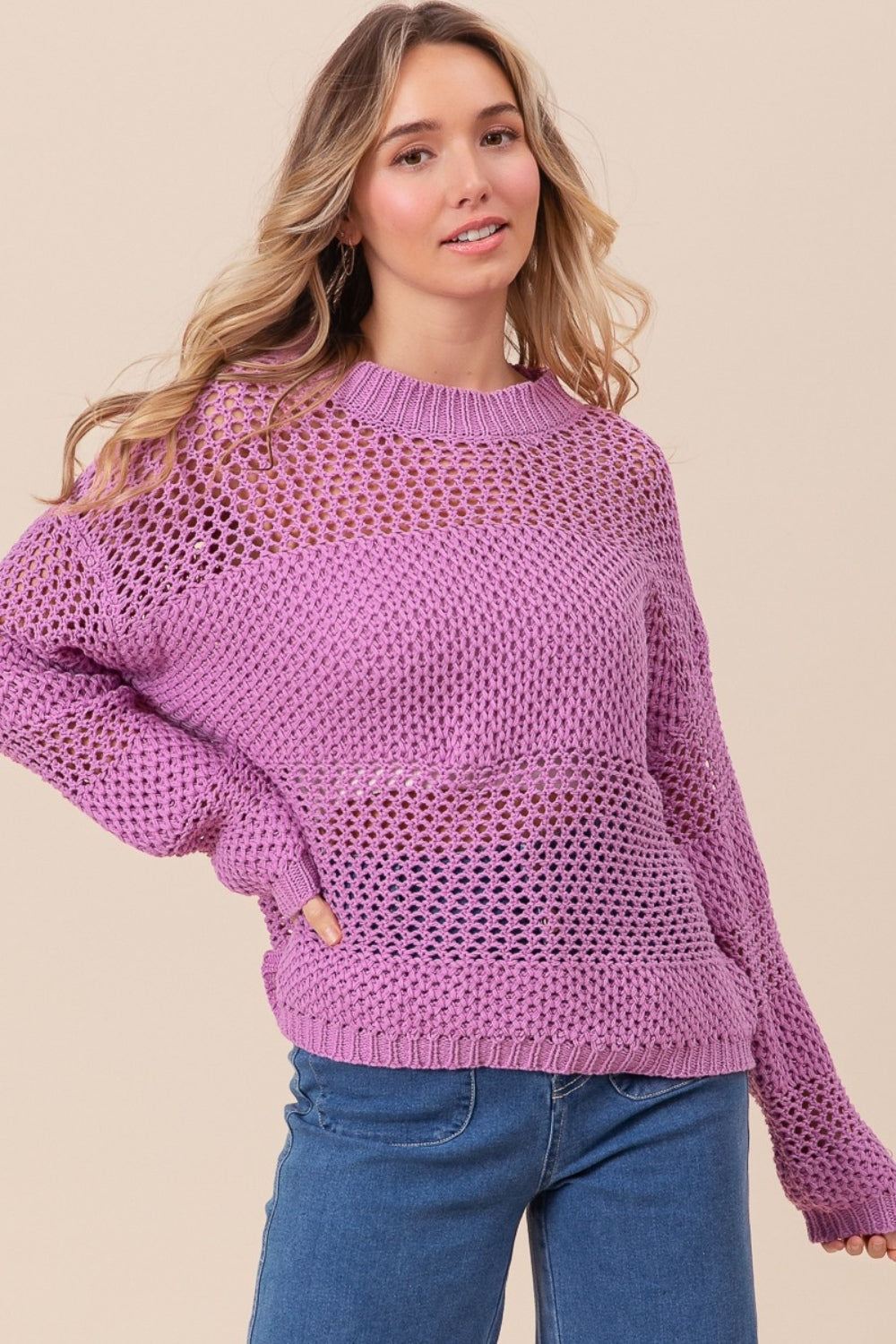 Iris Openwork Sweater