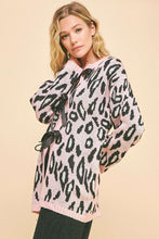 Load image into Gallery viewer, Audrey Leopard Ribbon Tie Front Cardigan
