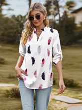 Load image into Gallery viewer, Verano Notched Neck Blouse
