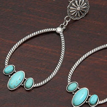 Load image into Gallery viewer, Turquoise Teardrop Earrings
