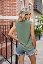 Load image into Gallery viewer, Audrina Eyelash V-Neck Tank
