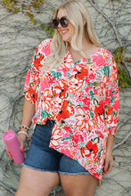 Load image into Gallery viewer, Elmira Floral V-Neck Shirt
