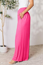 Load image into Gallery viewer, Gillian Smocked Wide Waistband Wide Leg Pants
