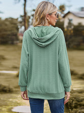 Load image into Gallery viewer, Altoona Quarter Zip Hooded Sweatshirt
