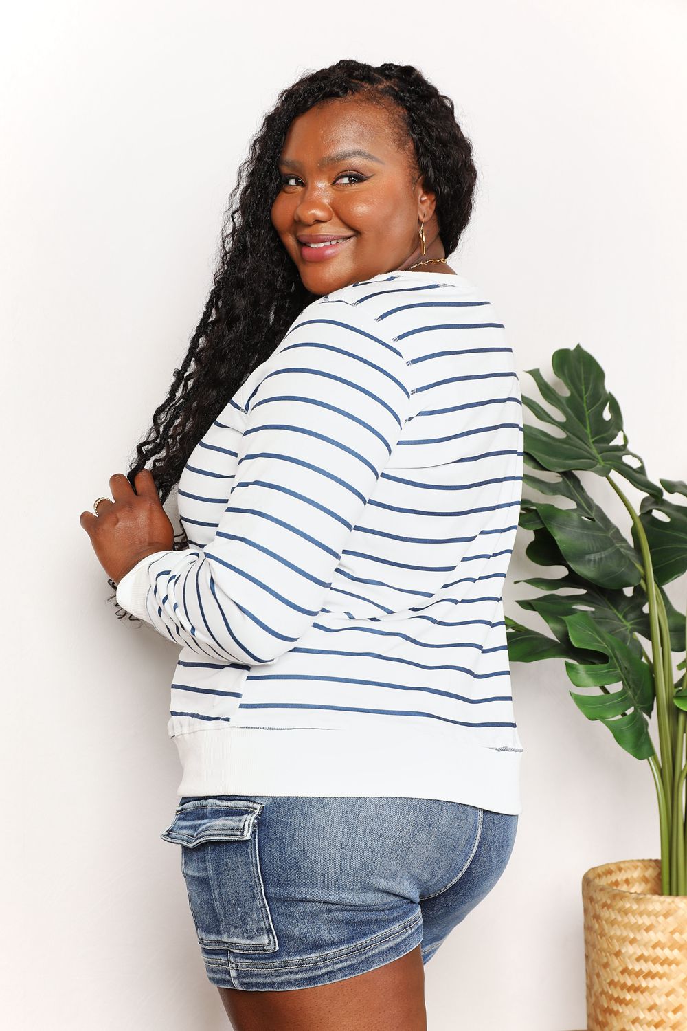 Libby Striped Sweatshirt