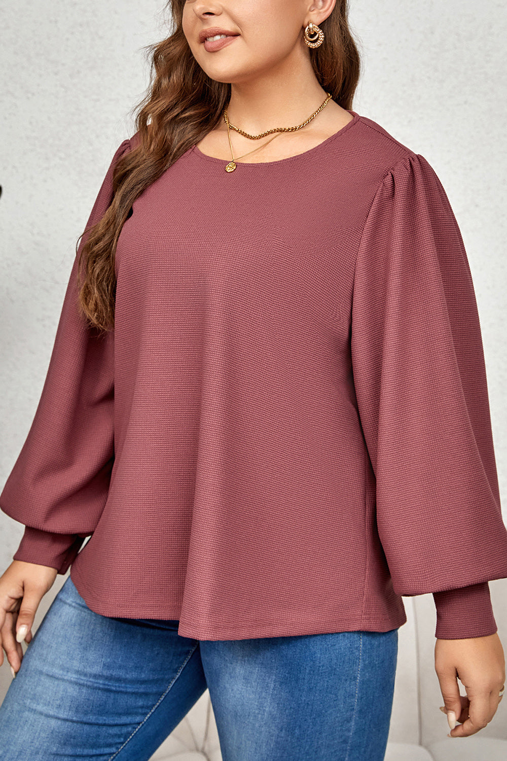 Auburn Puff Sleeve Top