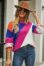 Load image into Gallery viewer, Ashland Color Block Sweater
