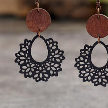 Load image into Gallery viewer, Geometric Cutout Dangle Earrings
