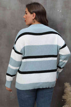 Load image into Gallery viewer, Darien Striped V-Neck Sweater
