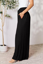 Load image into Gallery viewer, Gillian Smocked Wide Waistband Wide Leg Pants
