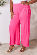 Load image into Gallery viewer, Gillian Smocked Wide Waistband Wide Leg Pants
