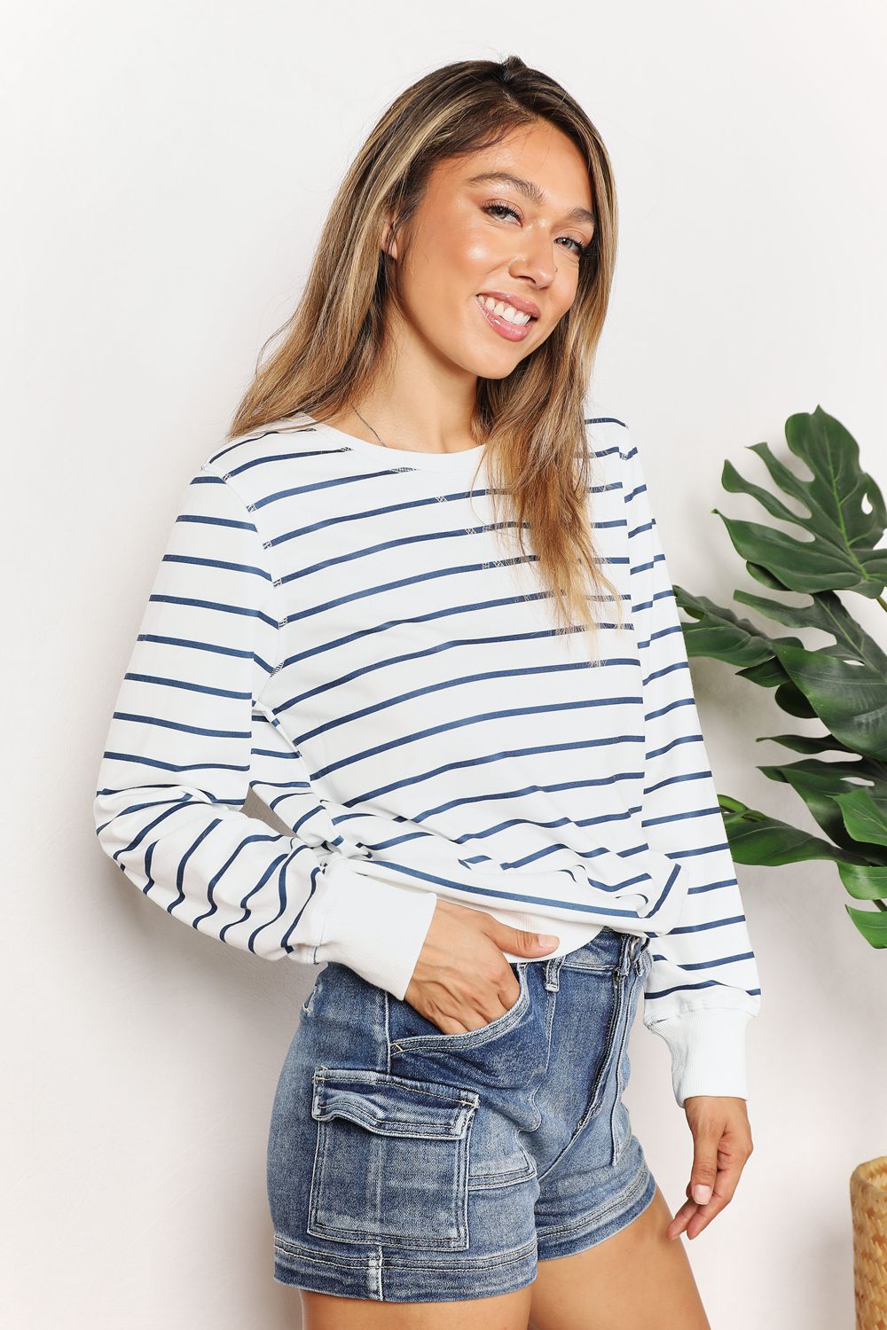 Libby Striped Sweatshirt