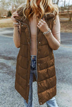 Load image into Gallery viewer, Bigelow Hooded Puffer Vest
