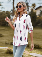 Load image into Gallery viewer, Verano Notched Neck Blouse
