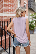 Load image into Gallery viewer, Audrina Eyelash V-Neck Tank
