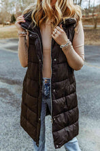 Load image into Gallery viewer, Bigelow Hooded Puffer Vest
