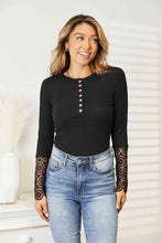 Load image into Gallery viewer, Ansonia Crochet Lace Hem Top
