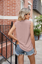 Load image into Gallery viewer, Audrina Eyelash V-Neck Tank
