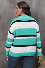 Load image into Gallery viewer, Darien Striped V-Neck Sweater
