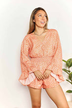 Load image into Gallery viewer, Vail Printed Flare Sleeve Romper
