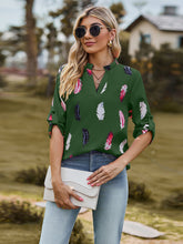 Load image into Gallery viewer, Verano Notched Neck Blouse
