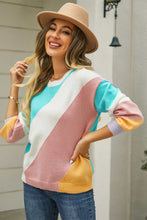 Load image into Gallery viewer, Ashland Color Block Sweater
